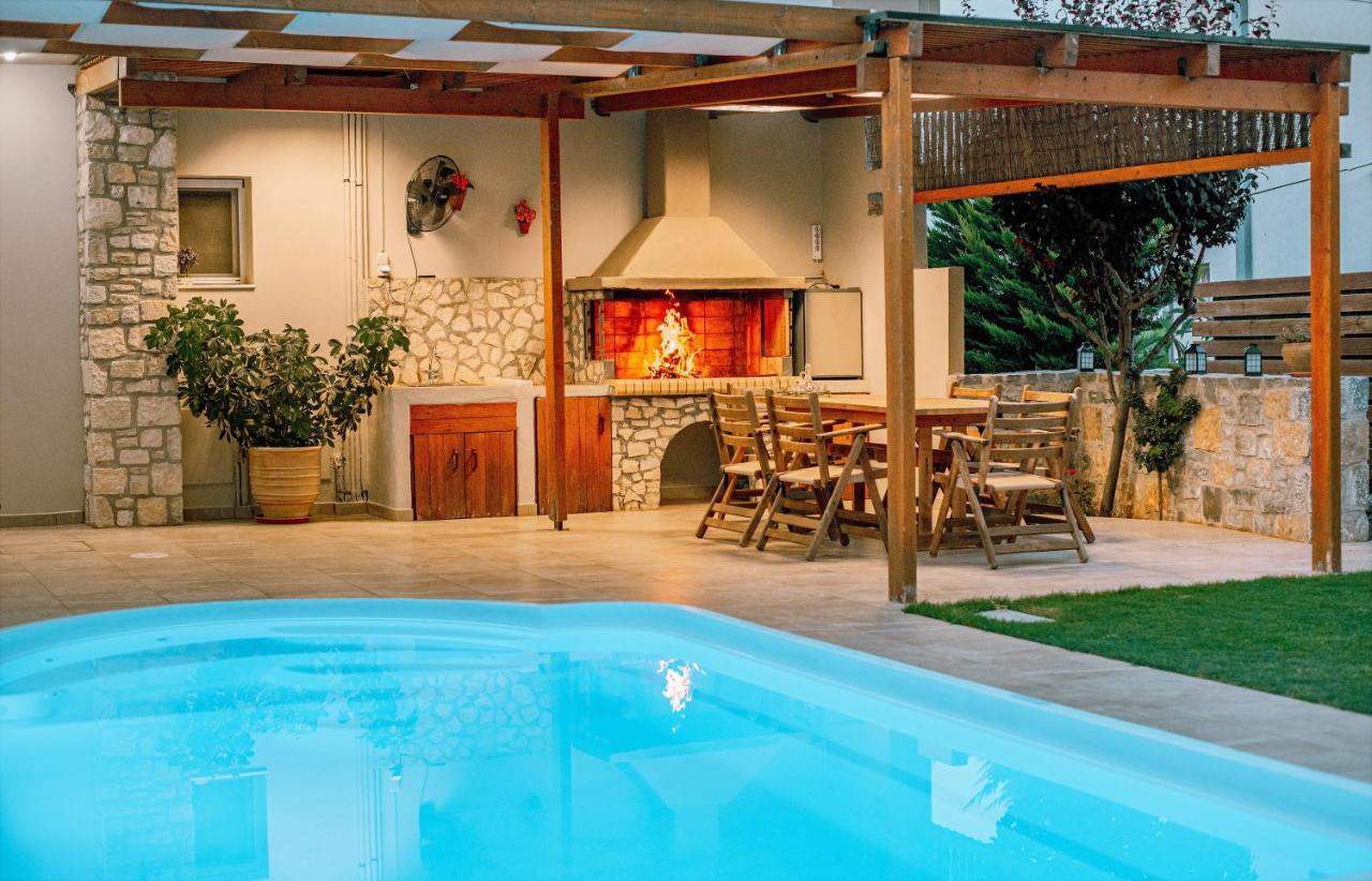 Maria With Heated Pool, Next To The Kokkini Hani