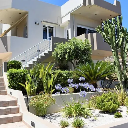 Villa Maria With Heated Pool, Next To The Beach Kokkini Hani Exterior photo